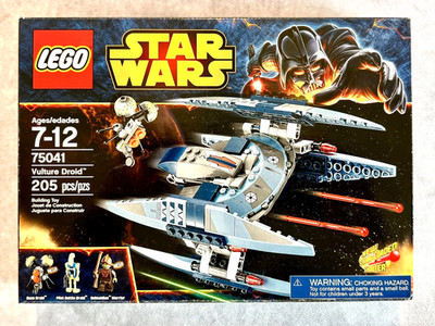 LEGO Star Wars 75041 Vulture Droid   Factory Sealed   Retired 2014 Set