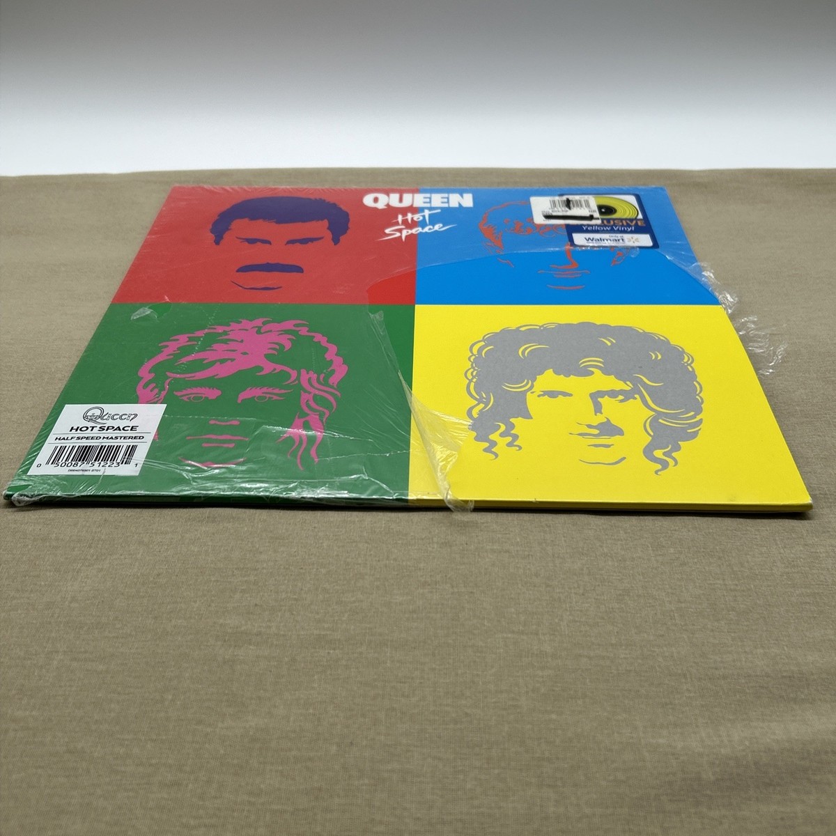 Hot Space by Queen (Walmart Exclusive Yellow Vinyl Record 2023 NEW