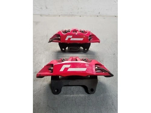 Racingline Front LH & RH Brake Calipers w/ Rotors For 15 Volkswagen Golf GTI - Image 2 of 4