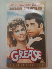 Grease 20th Anniversary Remastered Edition VHS 1998