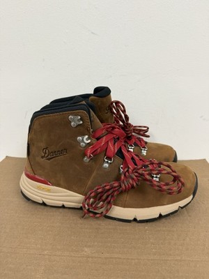 Danner MOUNTAIN 600 LEAF 4.5'' GRIZZLY BROWN/RHODO RED US SIZE 9 D