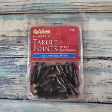 Allen Archery Bullet Points for Target Practice 11/32" 100 Grain Pack of 12