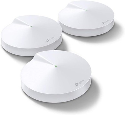 TP-LINK Deco M5 AC1300 WiFi Wlan Mesh Router Dualband Gigabit Netzwerk 3er SET