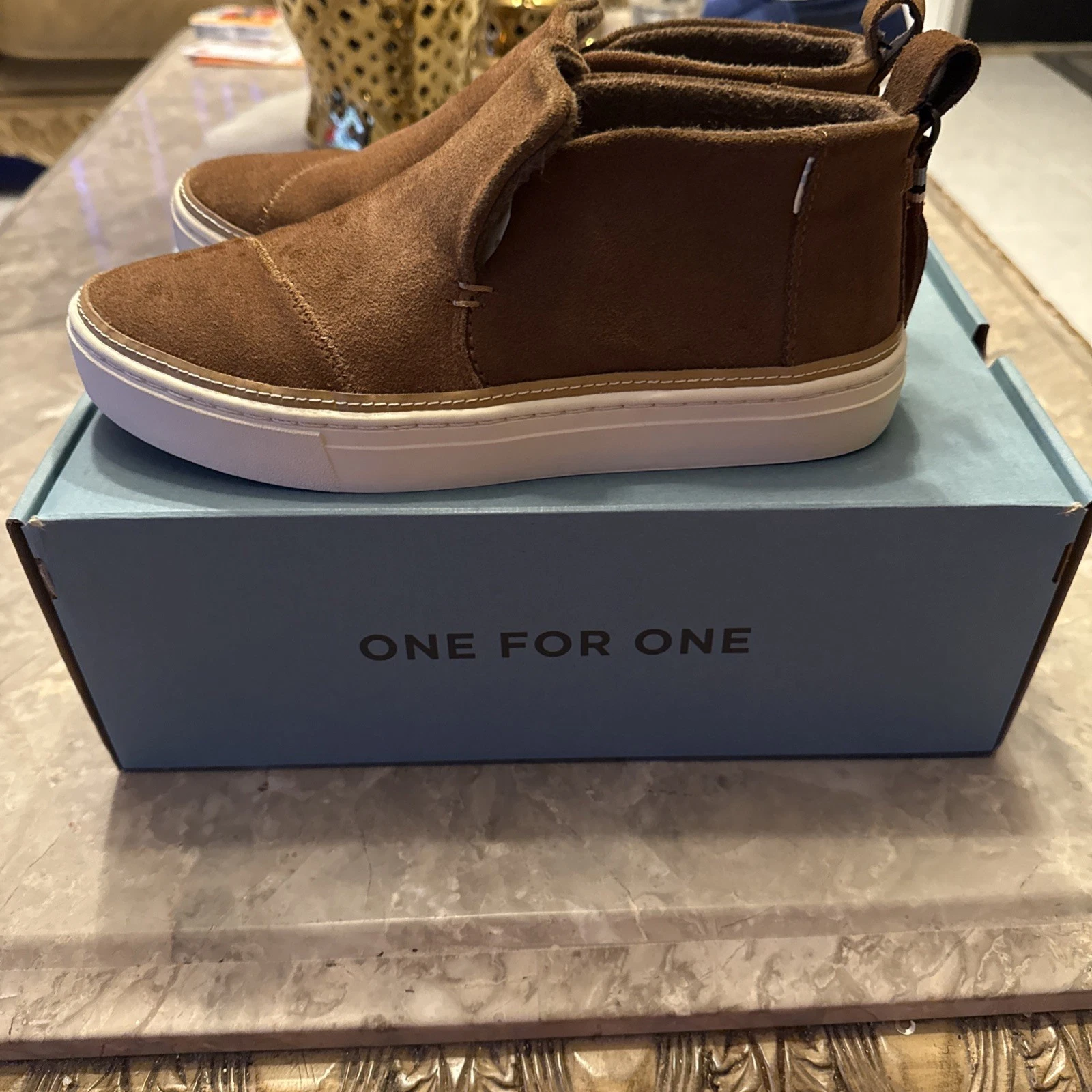 TOMS Suede Water-Resistant Women Paxton Slip-on