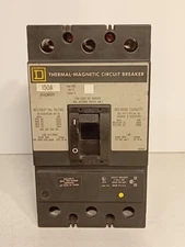 SQUARE D 150 Amp, 3 Pole, 600 volts Circuit Breaker FAP36150