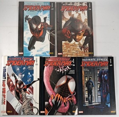 5 Marvel Comics: Spider-Man Band 1-5, Ultimate Comics, Bendis, Pichelli, Panini
