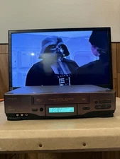 Hitachi FX614 Hi-Fi VHS VCR | Stereo Playback | 19µ EP Heads | Works Great