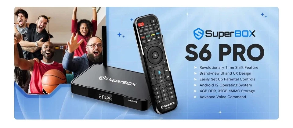Android SuperBox S6 Pro - 24/7 - 365 Lifetime Support - Same Day Free Shipping - Image 2 of 4