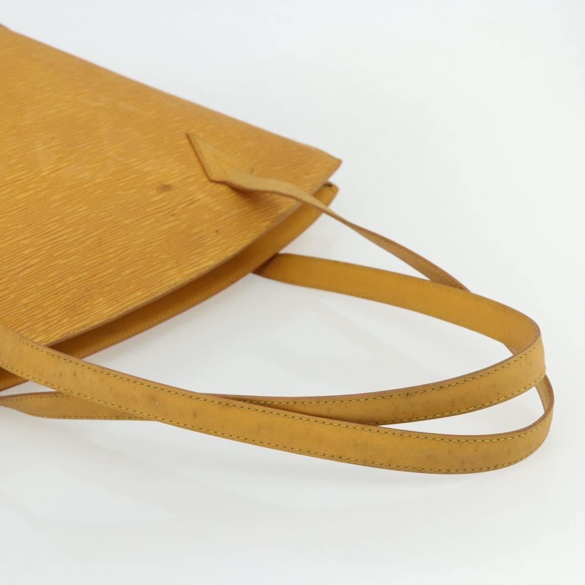 Louis Vuitton Saint Jacques Epi Leather Yellow Shoulder Bag — image 17