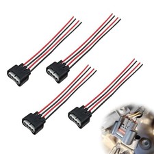 4PCS Ignition Coil Connector - Ignition Coil Connector Plug Harness Replace 