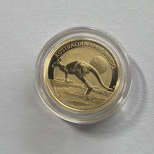 Photo of a 2015 Australian Gold Kangaroo 1/10 oz from an eBay listing that sold on Apr 25, 2026