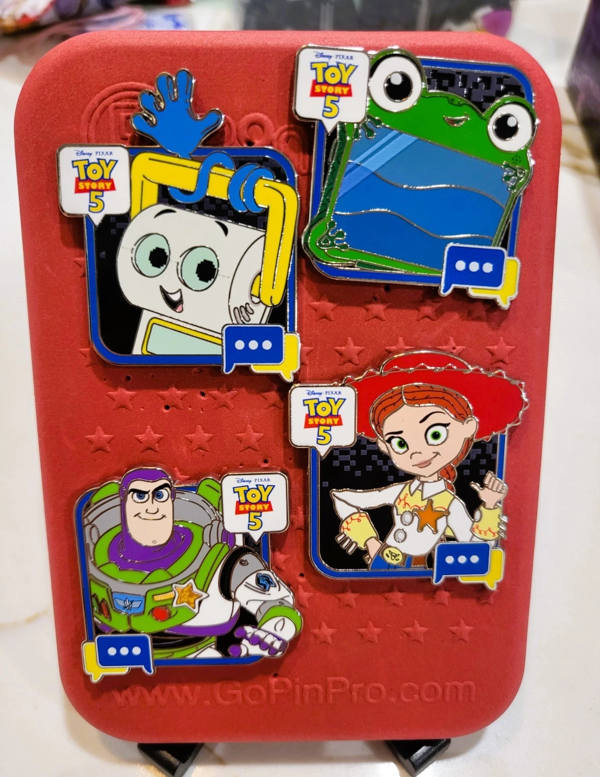 Disney Parks 2026 Toy Story 5 Mystery Pin Lilypad, Buzz, Jessie, Smarty Pants