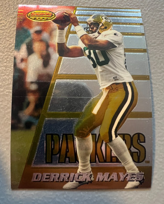 1996 Bowman's Best - Derrick Mayes ( Green Bay Packers ) Rookie RC #137