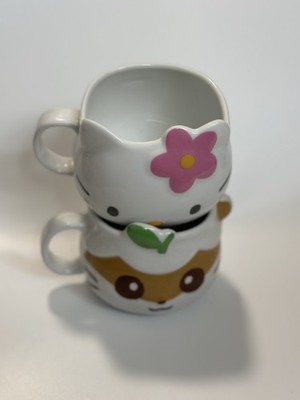 Vintage 2002 Hello Kitty & Korokoro Kuririn Sanrio Becher Konvolut Tasse Tee Kaffee