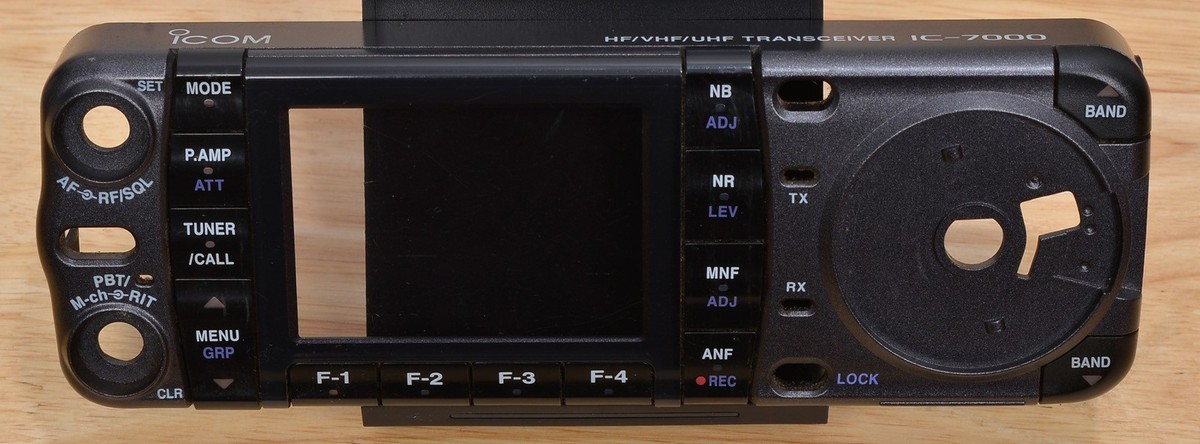 VERY NICE FRONT PANEL: ICOM IC-7000 HF/VHF TRANSCEIVER (READ) | eBay