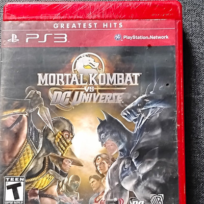 Midway Mortal Kombat vs. DC Universe Greatest Hits Manual Included PS3 NTSC-U/C