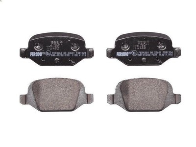 Brake pad set, disc brake Ferodo FDB1324 DEDRA (835_) 2 1989-1999