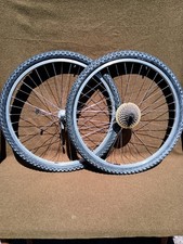 Sunrims At18 Mountain Bike Wheels - 26 - 7 Speed - Aluminum Wheel Set