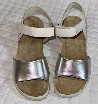 ECCO Flowt Platform Corksphere Sandals Womens Sz 36 US 5 5.5 Wedge $150 Retail