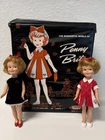 Vintage Topper Toys Penny Brite Fashion Doll Blonde Hair Blue Eyes 8 in 1964 Lot