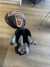 Wilson Staff 10.5° Driver Steel Shaft Regular Flex + 5-PW Iron Set 6pc RH