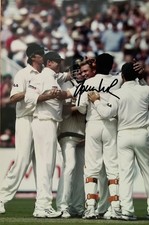 Shane Warne signed 12x8 photo Q ACG CERTIFIED RACC Trusted Seller ACGCERT COA