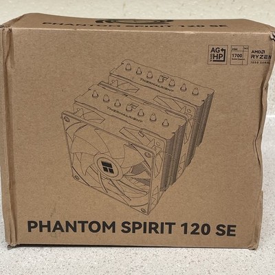 Thermalright Phantom Spirit 120 SE Black CPU Cooler AM4 AM5 1851 1700 115X 1200