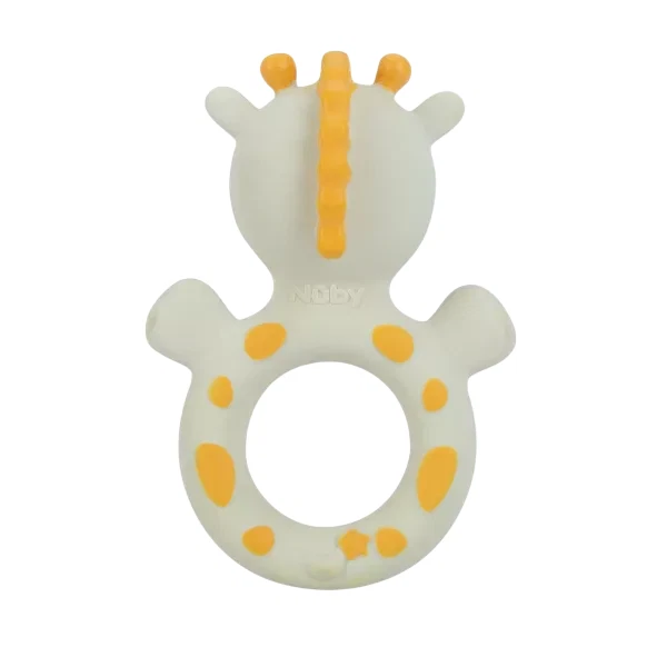 Nuby Natural Rubber Teether - Giraffe - Image 2 of 4
