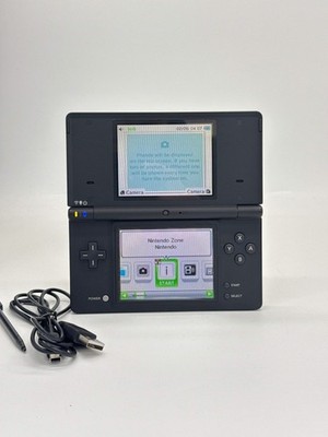 Nintendo DSi TWL-001(JPN) Black Console w/ Stylus & Charger | eBay