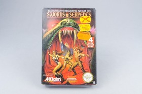 Nintendo NES *Swords and Serpents* OVP CIB PAL B WP-NOE +