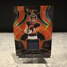2025 Panini Select Jayden Higgins Draft Selections RC Patch DSM-JHS