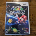 Nintendo Super Mario Galaxy - (Nintendo Wii, 2007) CIB Complete