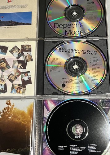 Depeche Mode 3 CD Lot Music for the Masses With Bonus Tracks Catching Up Exciter - Imagen 7 de 12