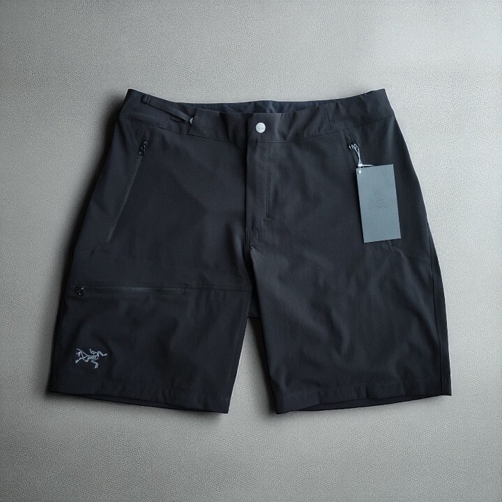 【Nuovo con etichette】ARC'TERYX Gamma LT Pantalone Corto 9" Uomo Nero Taglia 32 dal Giappone