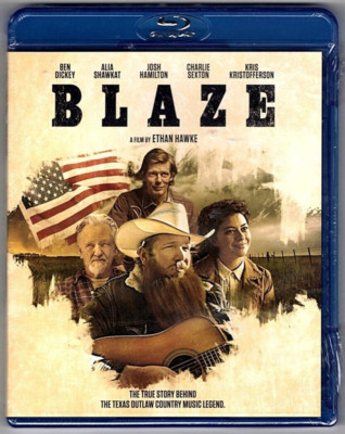 Blaze (Blu-ray, 2018) Kris Kristofferson, Ben Dickey, Charlie Sexton