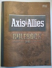 Axis  Allies 1941 Board Game Replacements Parts Pieces Rule Book