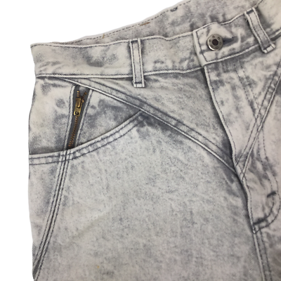 #ad Vintage 90#x27;s Lee Jeans Acid Wash Y2K Tapered Zipper Leg 100% Cotton High Rise $23.77