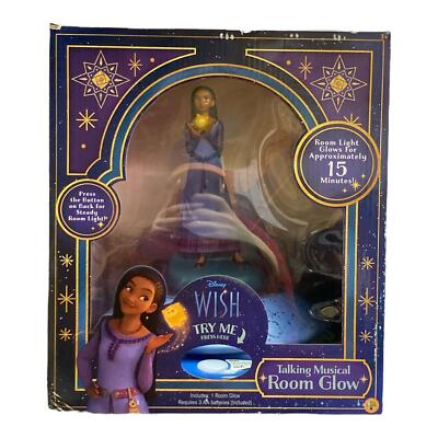 Disney 21731 Wish Light and Sound Talking Musical Room Glow
