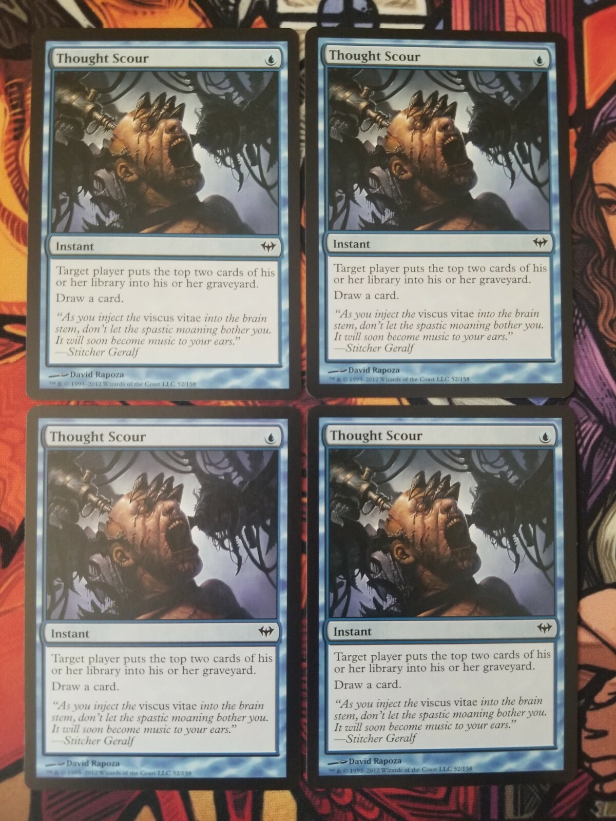 Thought Scour 4x *$10 Off Every $35 Sale!* Magic MTG Card - DKA