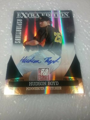 Hudson Boyd Twinns 2011 Donruss Elite Extra Edition Aspirations Auto #57 20/100