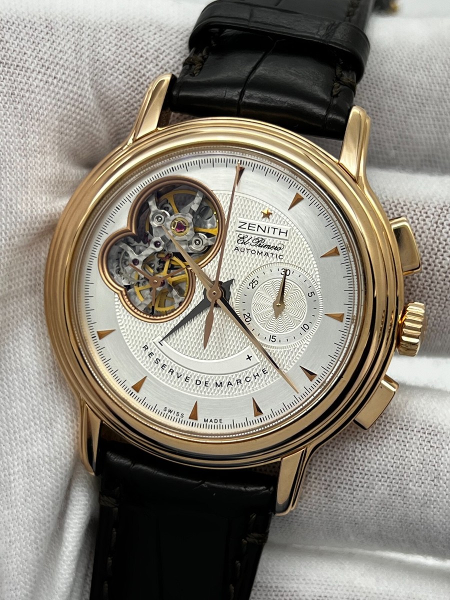 Zenith 18.0240.4021/01.C495 Chronomaster T Open 18K Rose Gold