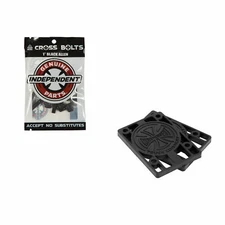 Independent Skateboard Trucks Hardware Riser Pad Kit 1" Allen + 1/8" Risers