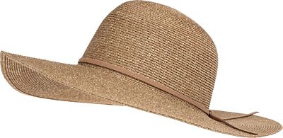Caspar HT023 Damen Sommerhut Sonnenhut groß breite Krempe Schleife elegant 