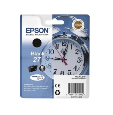 Original Epson 27 T2701 schwarz - OVP DATUM 09-11/2023