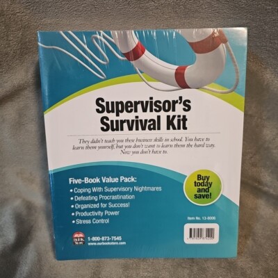 Supervisor's Survival Kit 5 book set Paperback New