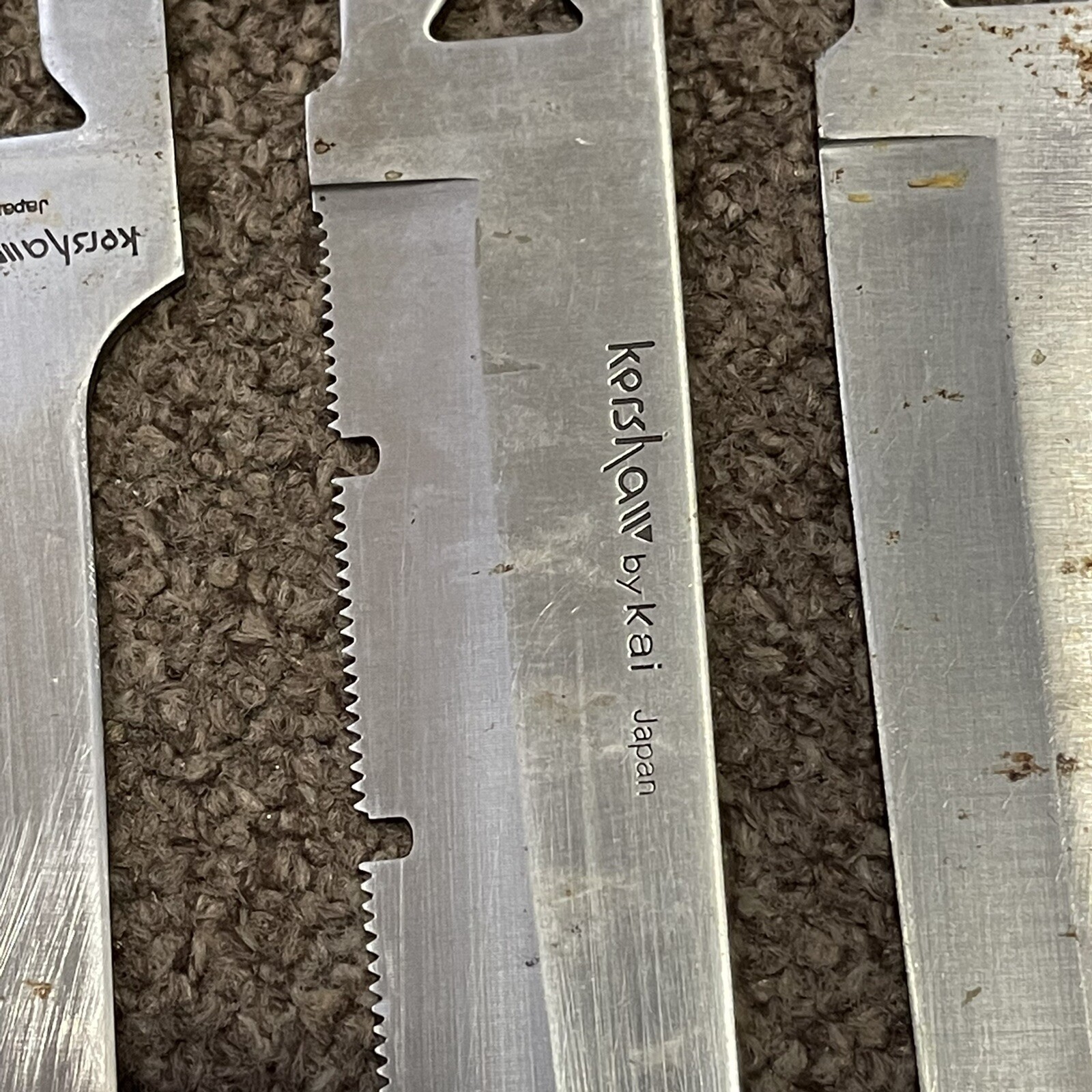 Vintage Kershaw / Kai Blade Trader 5 Blade Interchangeable Knife Set