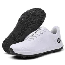 Breathable Men's Golf Shoes Spikes Golf Footwears Comfortable Golfing Sneakers