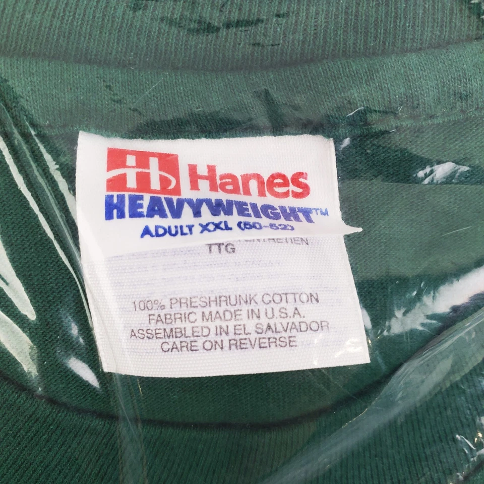 Camiseta DC Comics Vintage Linterna Verde Grafito Años 90 XXL NOS Sellada Foto 4 de 4