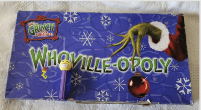 Whoville-opoly 2000 Grinch Stole Christmas Replacement Parts Pieces YOU CHOOSE