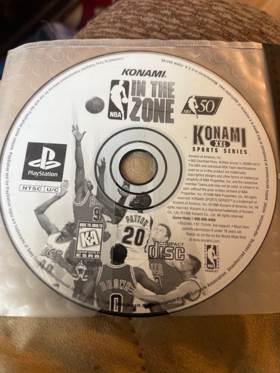 Jeu PS1 In The Zone (NBA Jam) - Etat Correct, Fonctionnel